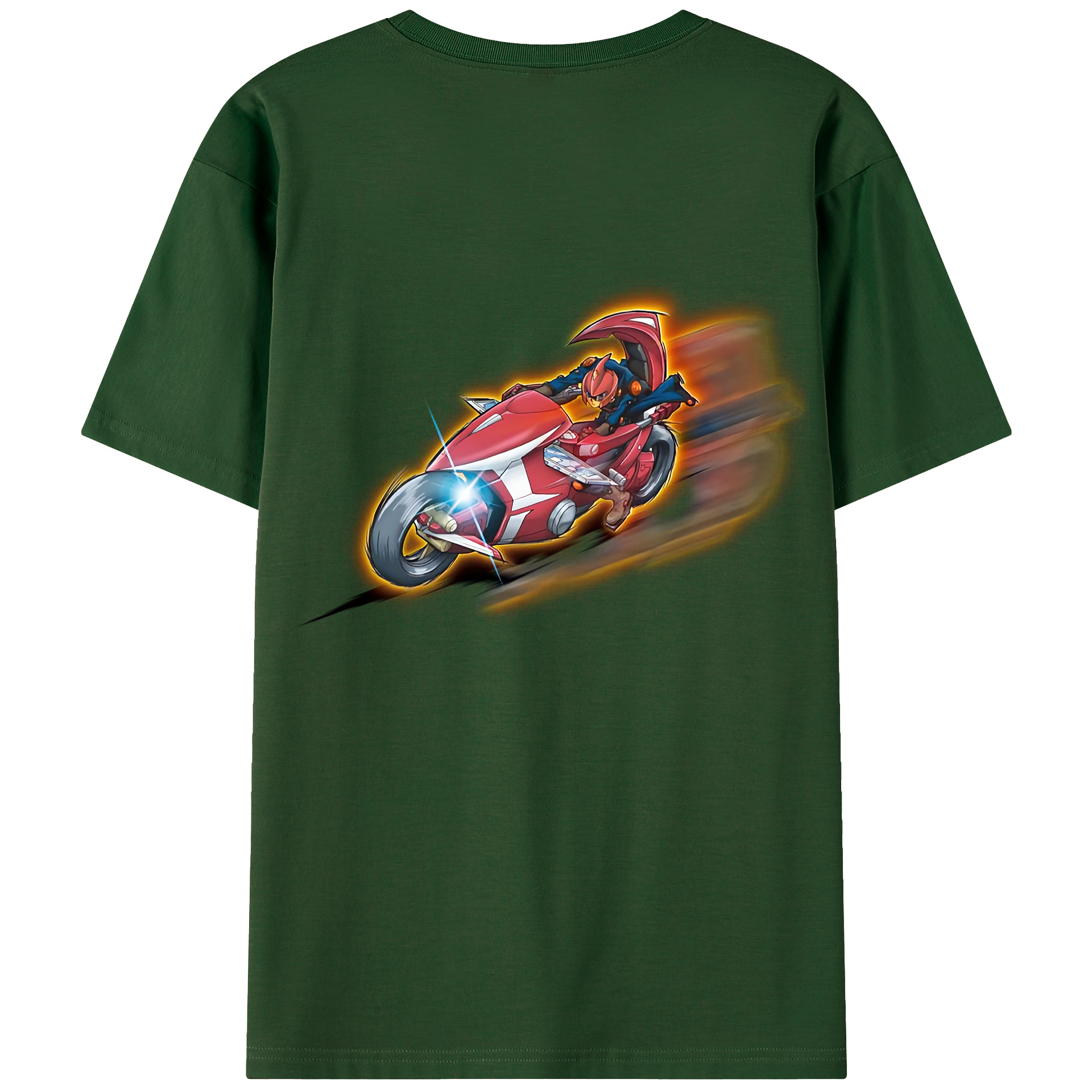 （画像用） 遊☆戯☆王 Yu-Gi-Oh! 綿100％半袖Tシャツ（背面プリント）
